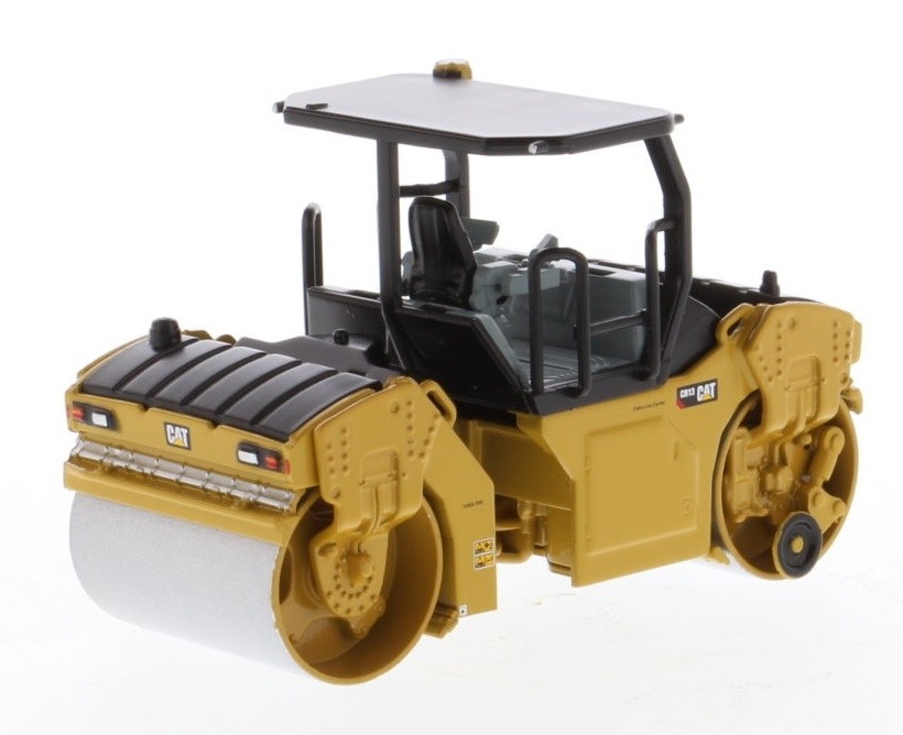 DIECAST MASTERS – CATERPILLAR CB-13 Compactor with Hood – 1/64 – DCM85630