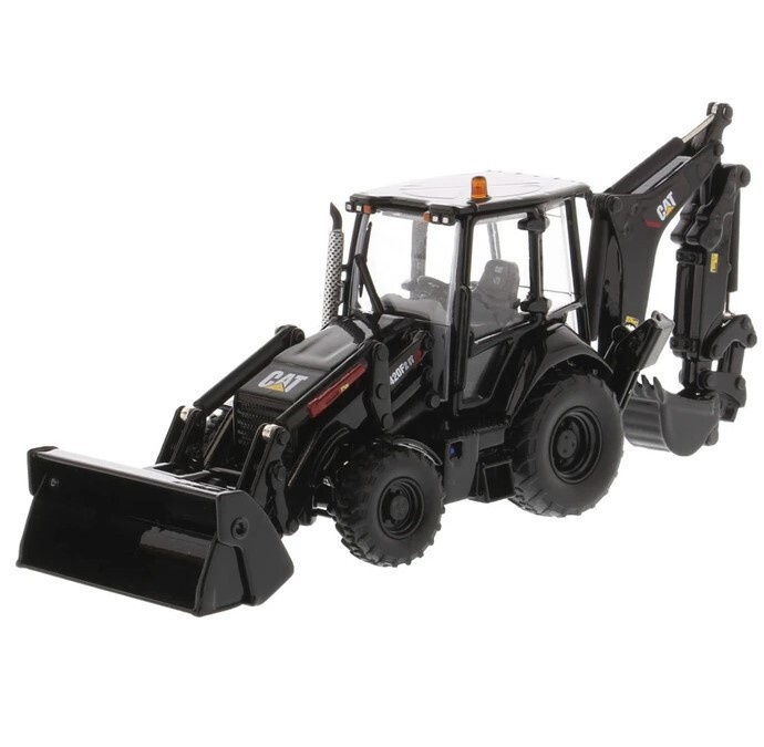 Diecast Masters 85234 Caterpillar 420F2 IT Tractor Backhoe + Work Tools 1/50 MIB