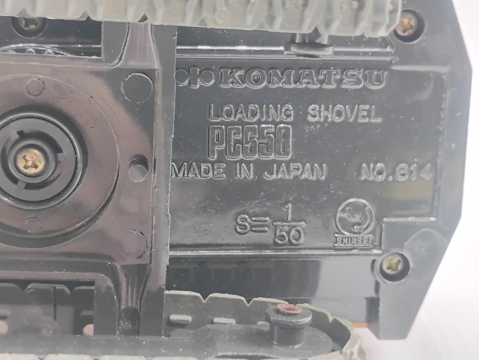 Shinsei 1:50 Scale Komatsu PC650 Loading Shovel Made In Japan