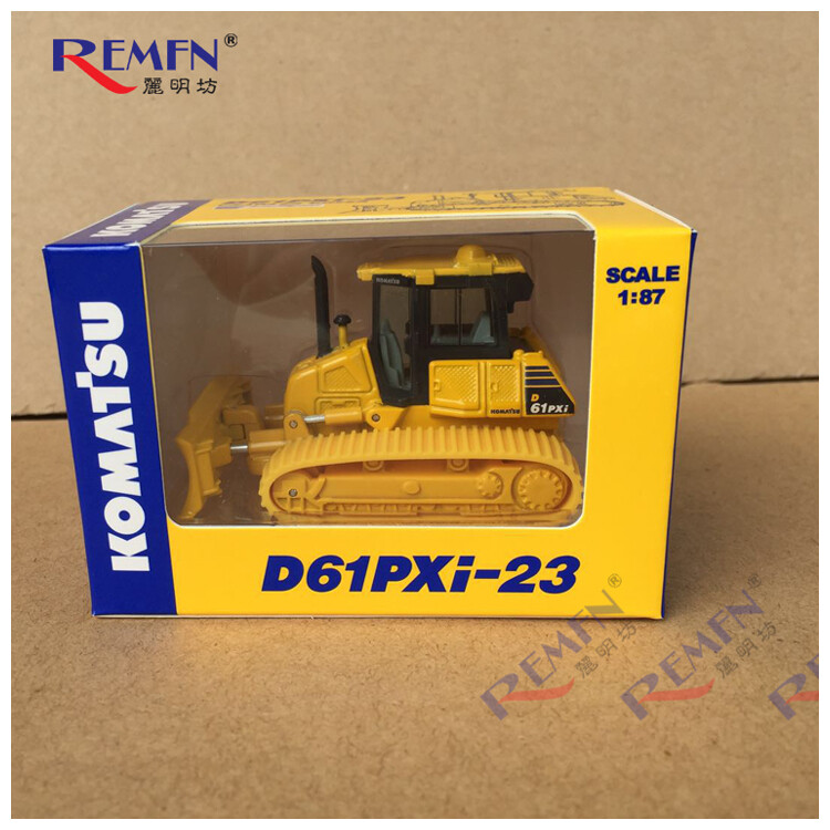 1:87 Komatsu Crawler Dozer Excavator D61PXi-23 Diecast Construction Vehicle