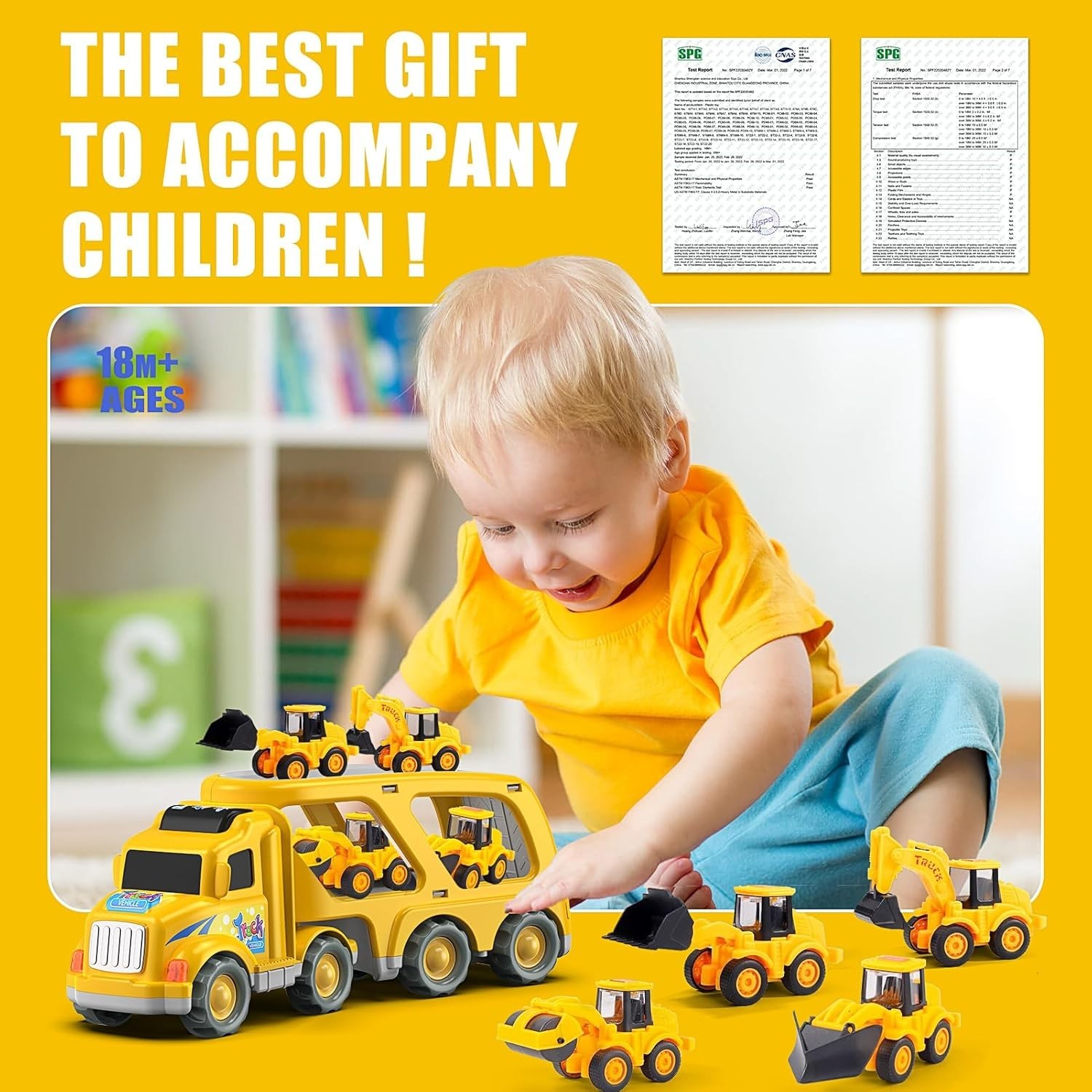 5-in-1 Friction-Powered Construction Truck Toy for Ages 3-6 – Perfect Gift!