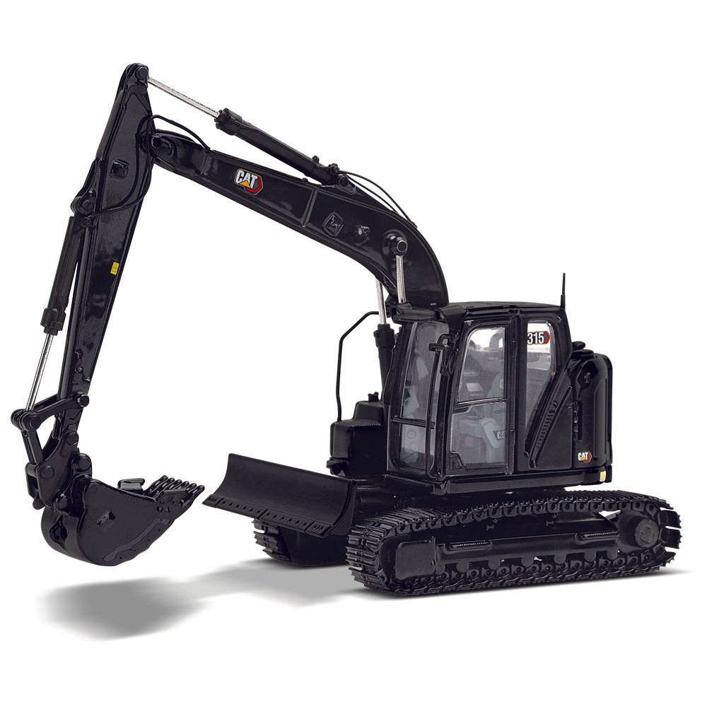 DieCast Masters 85957BK 1:50 Black High Line Series Caterpillar 315 Excavator