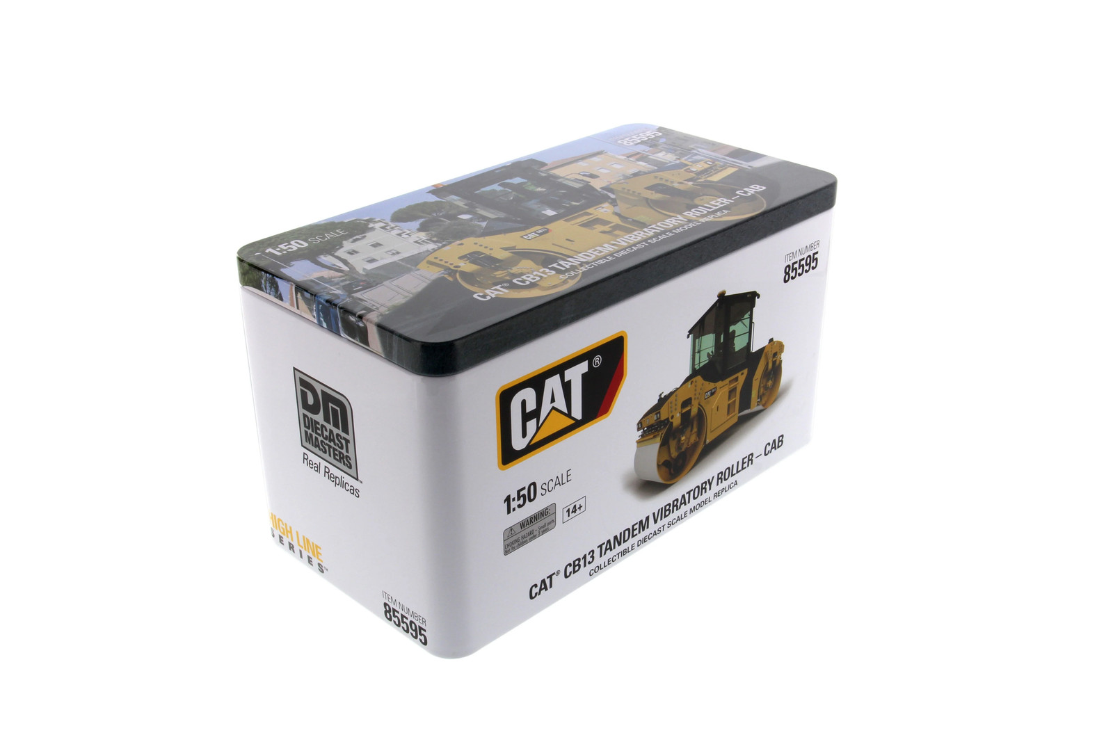 Caterpillar CB-13 Vibratory Roller Cab 1:50 Diecast Masters #85595
