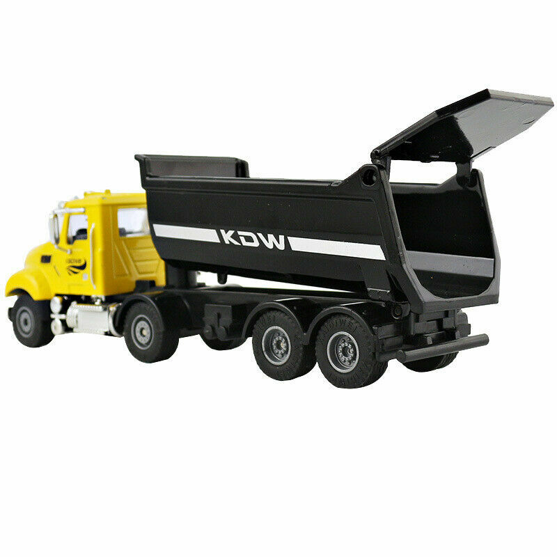 1/50 KDW Diecast American Dump Truck Tipper Alloy Toy Engineering Vehicle Model
