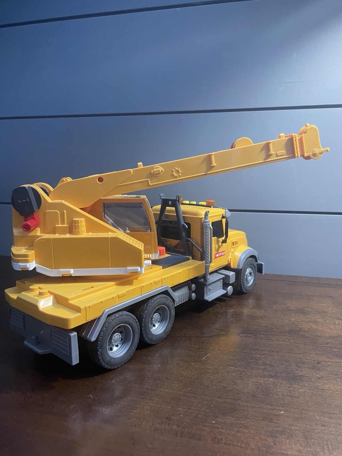 Crane Truck Toy Construction for Kids – Extendable Arm, Sounds, Lights!! FUN!