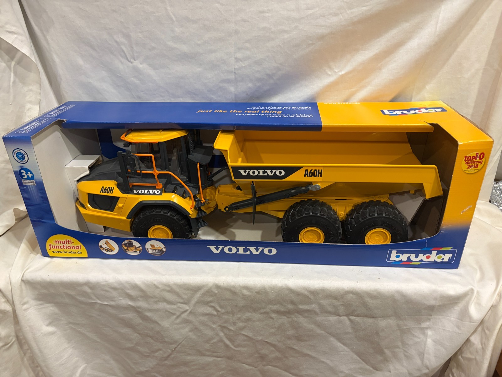 Bruder Volvo A60H Dumper Hauler (Open Box)