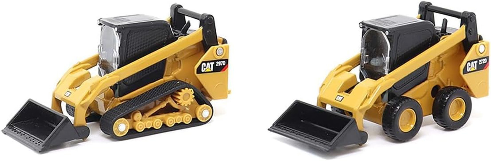 Diecast Masters 1/64 Caterpillar 272D2 Skid Steer Loader & 297D2 Compact Track L