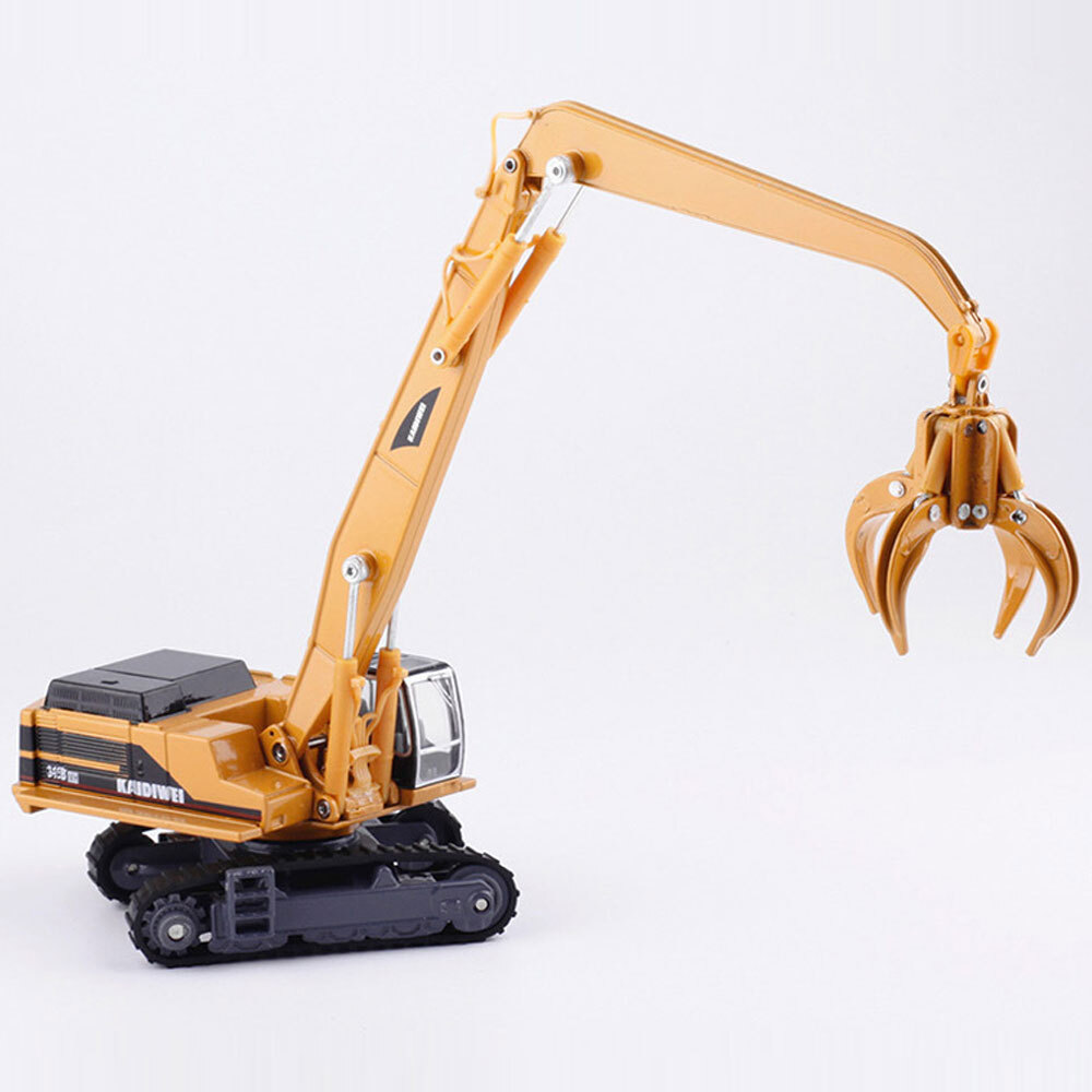 1/87 Scale Material Handler Crane Construction Vehicle Diecast Metal Model Toys