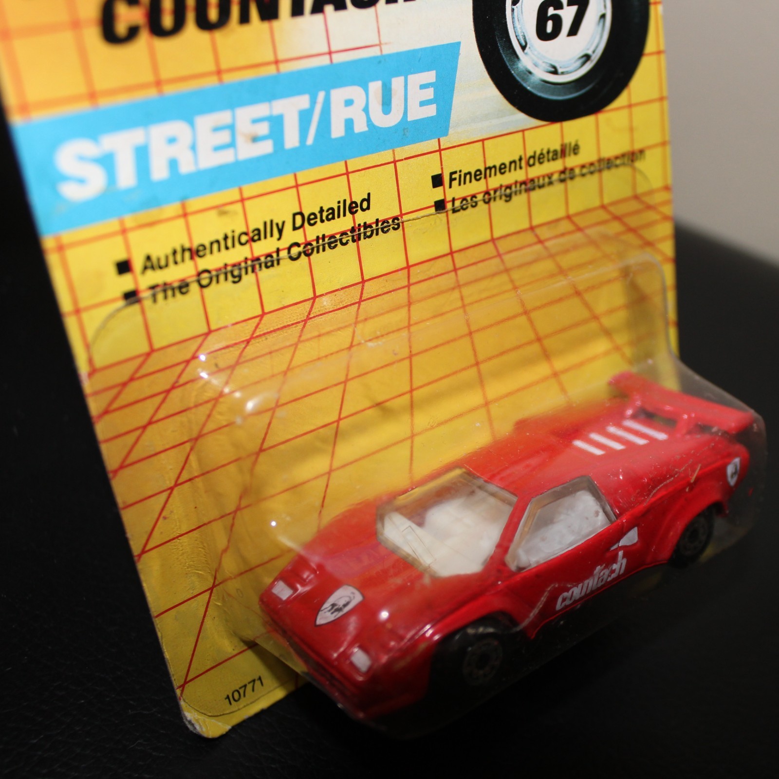 4x Matchbox Mercedes Benz 600S + Lamborghini Countach + Mobile Crane + Excavator
