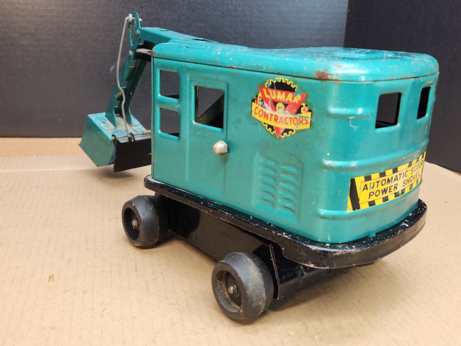 Marx Lumar Contractors Automatic Scoop Power Shovel Excavator Steel