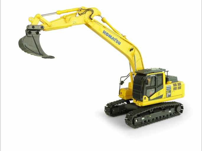 UH 8122 Komatsu PC210LC-11 Komatsu excavator alloy vehicle model 1:50