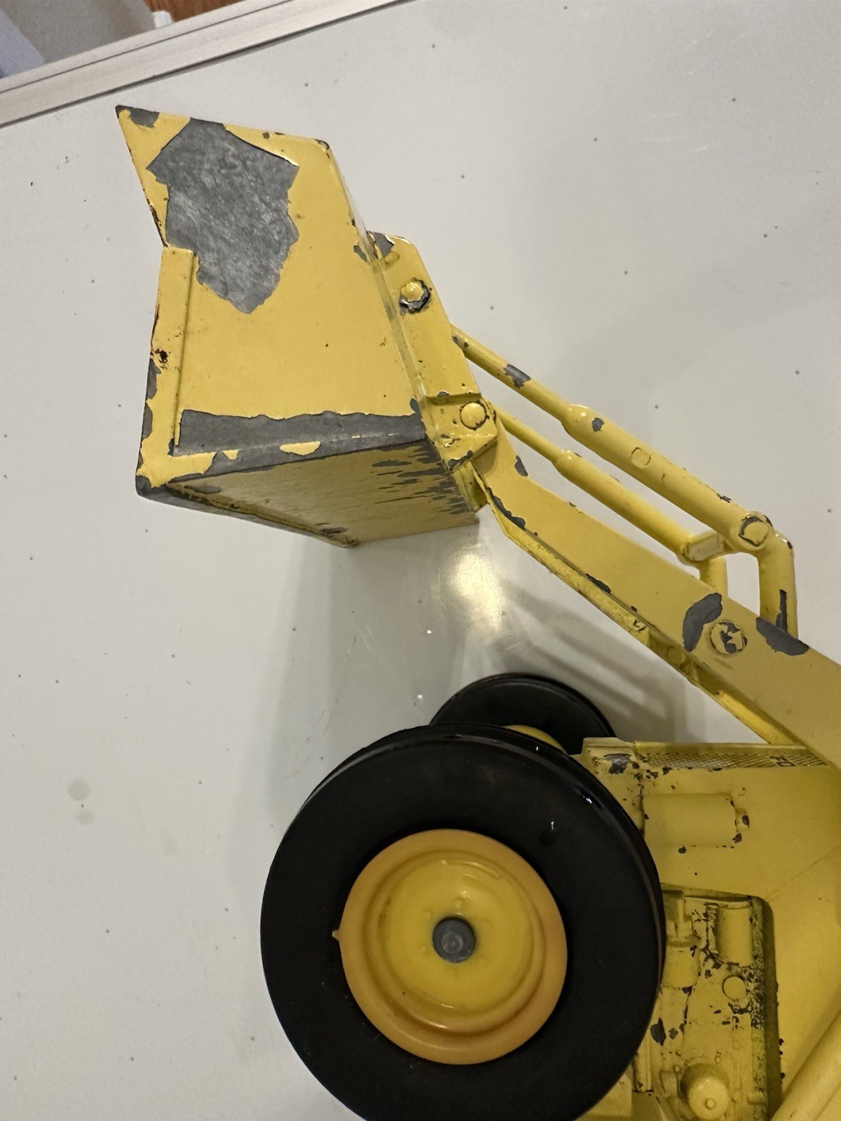 ERTL Vintage 1:22 Scale Diecast Ford 7500 Backhoe Loader Tractor Excavator