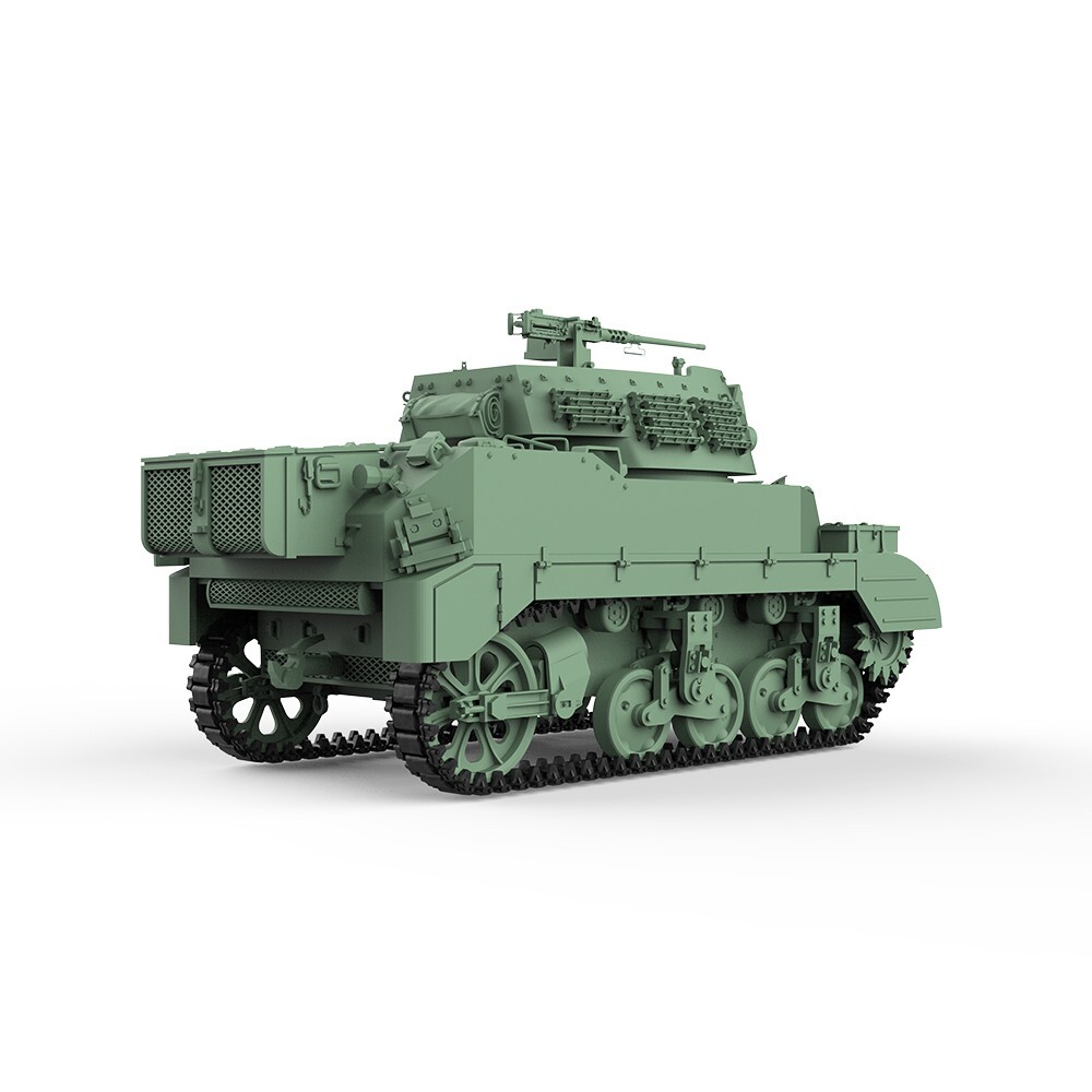 SSMODEL 760 V2.0 1/350 Model Kit US M8 Howitzer Carrier GAMES