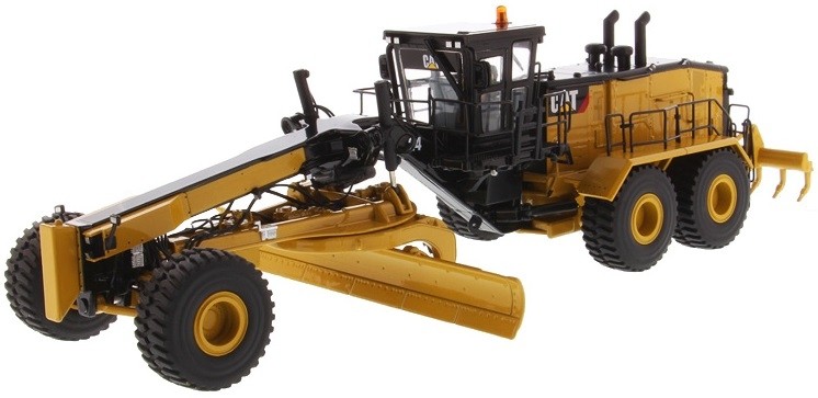 DIECAST MASTERS,CATERPILLAR 24M grader with driver ripper and metal box, 1/50…