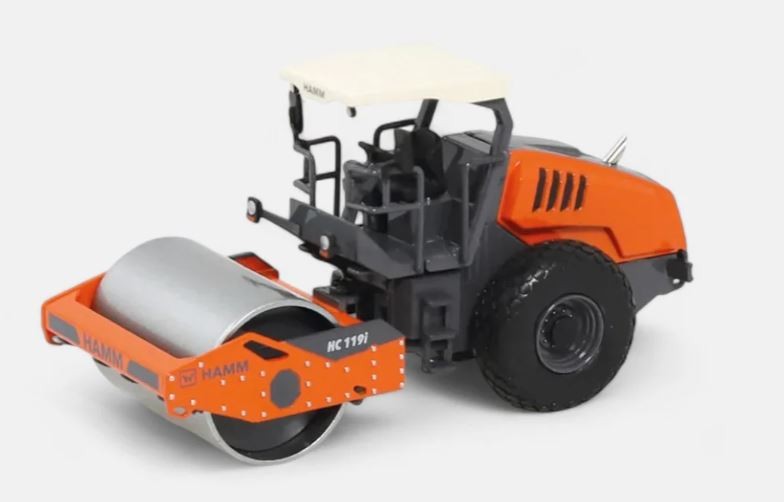 NZG – HAMM HC 119i Compressor Roller – 1/50 – NZG10421