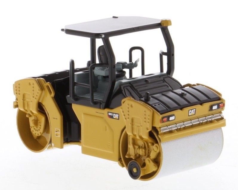 DIECAST MASTERS – CATERPILLAR CB-13 Compactor with Hood – 1/64 – DCM85630