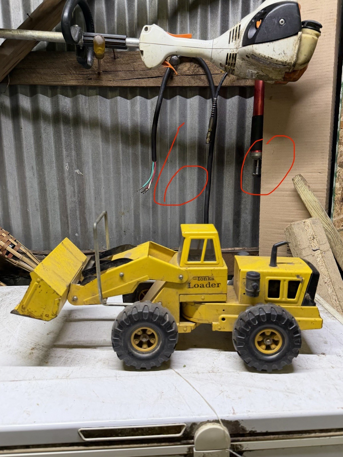 MIGHTY TONKA FRONT END LOADER