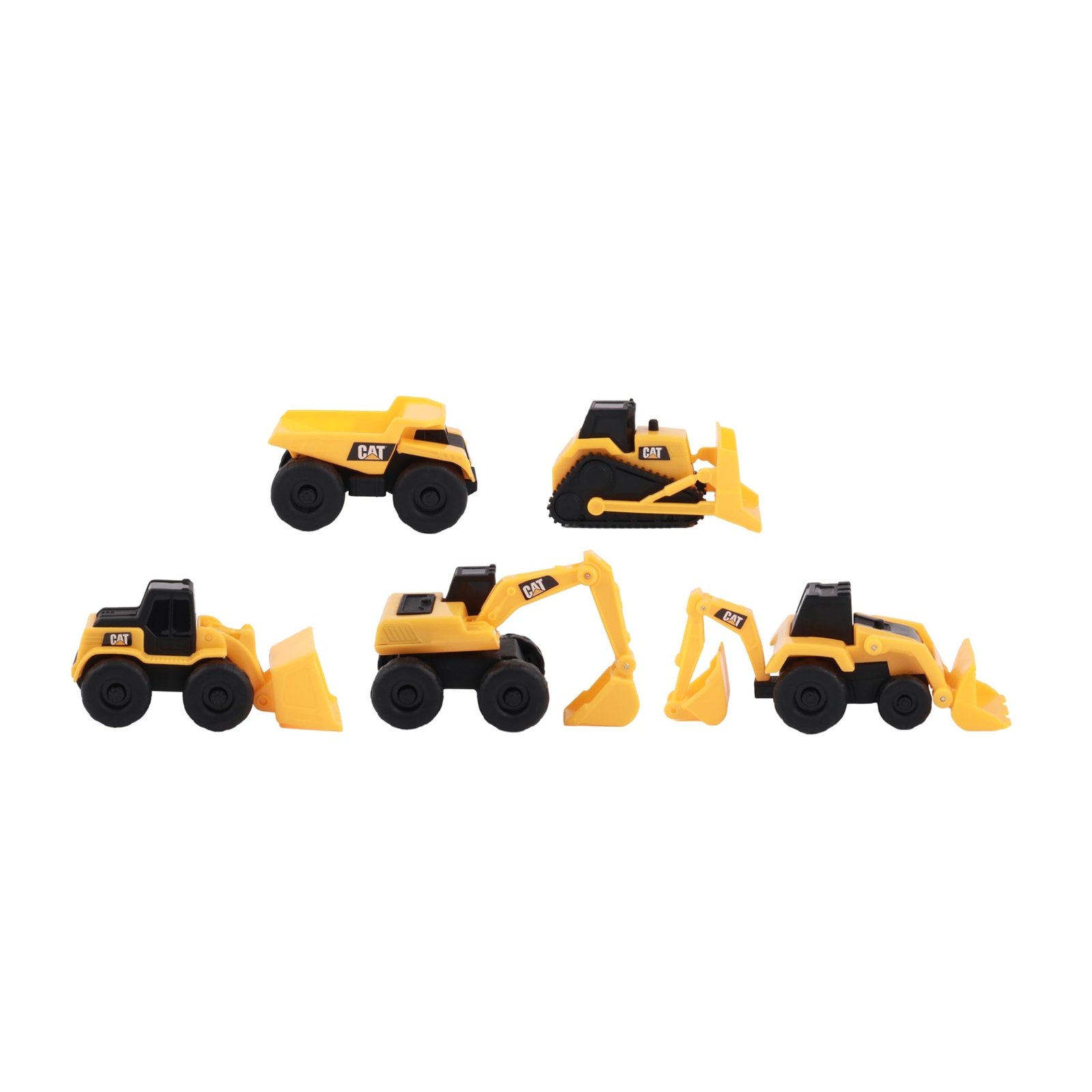 CatToysOfficial CAT Little Machines Toys with 5pcs 3 and up yellow