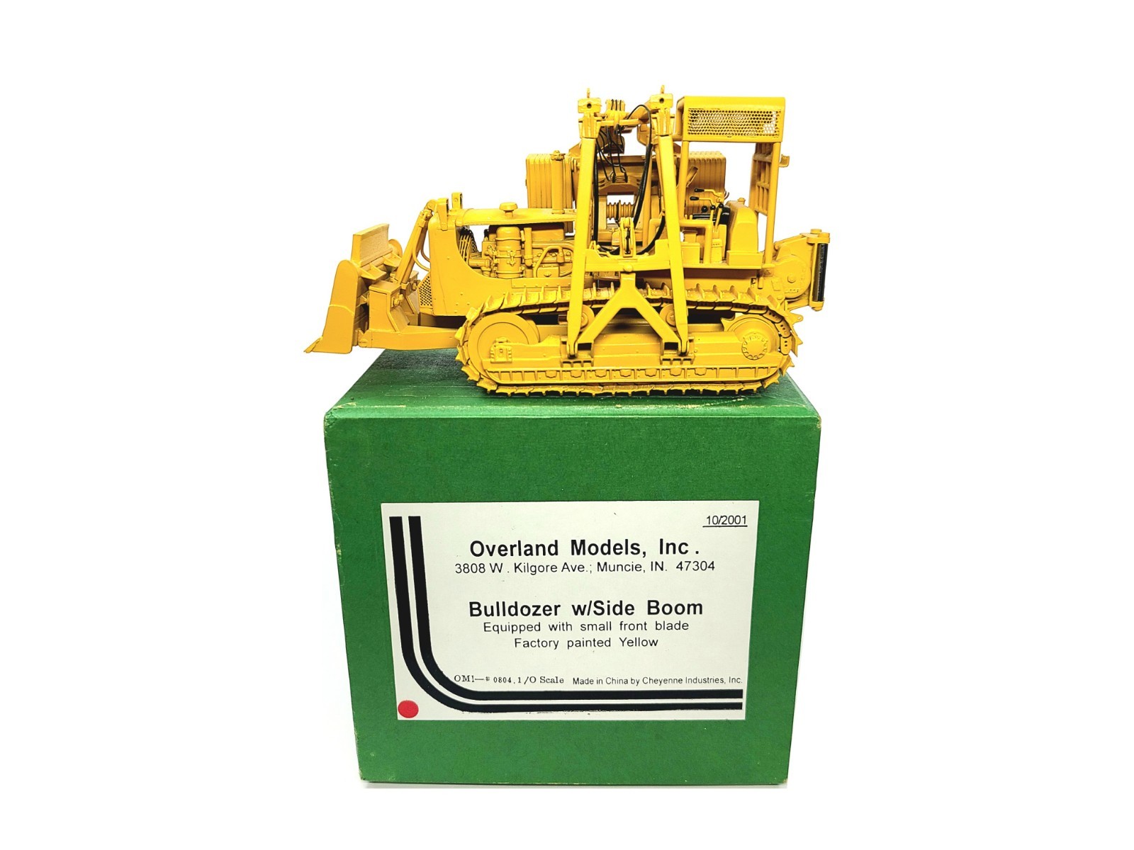 Cat D8 Dozer with Side Boom – Cheyenne Overland OMI Brass 1:48 Scale Model New