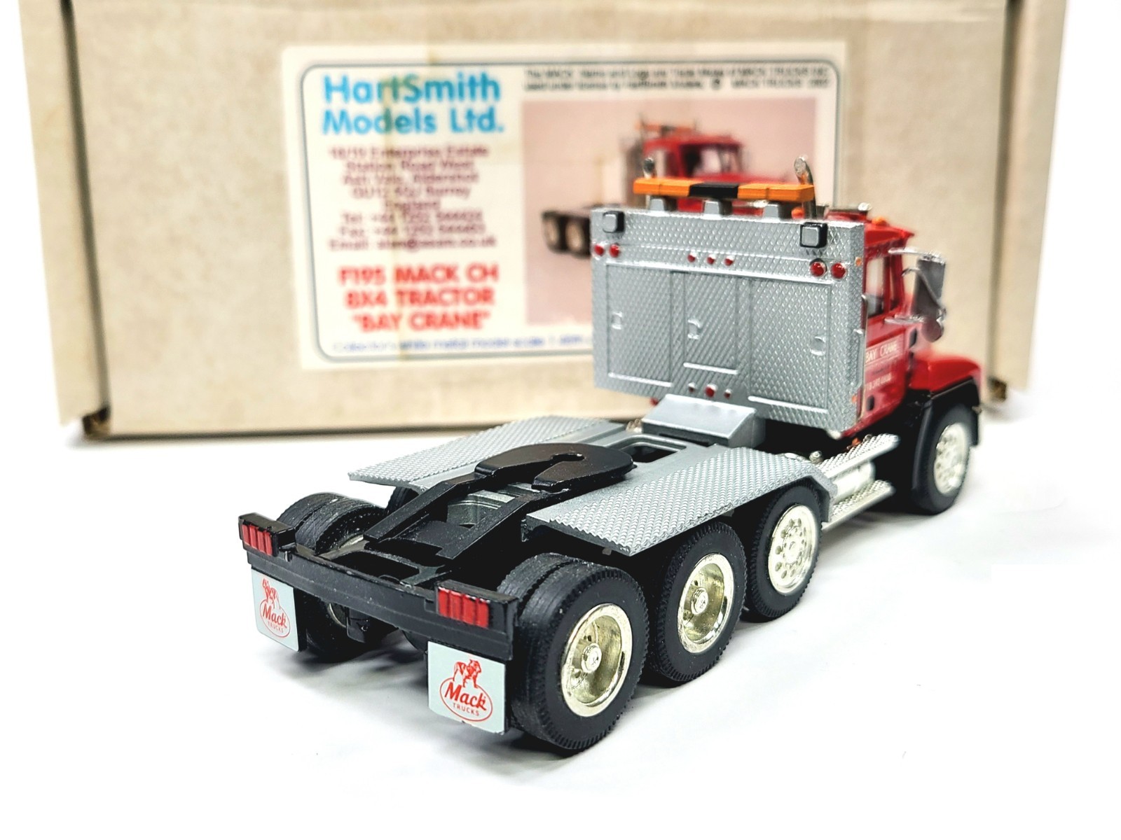 Mack CH 8×4 Day Cab Truck – Bay Crane – ASAM Smith 1:48 Scale Model #SMF195-BAY