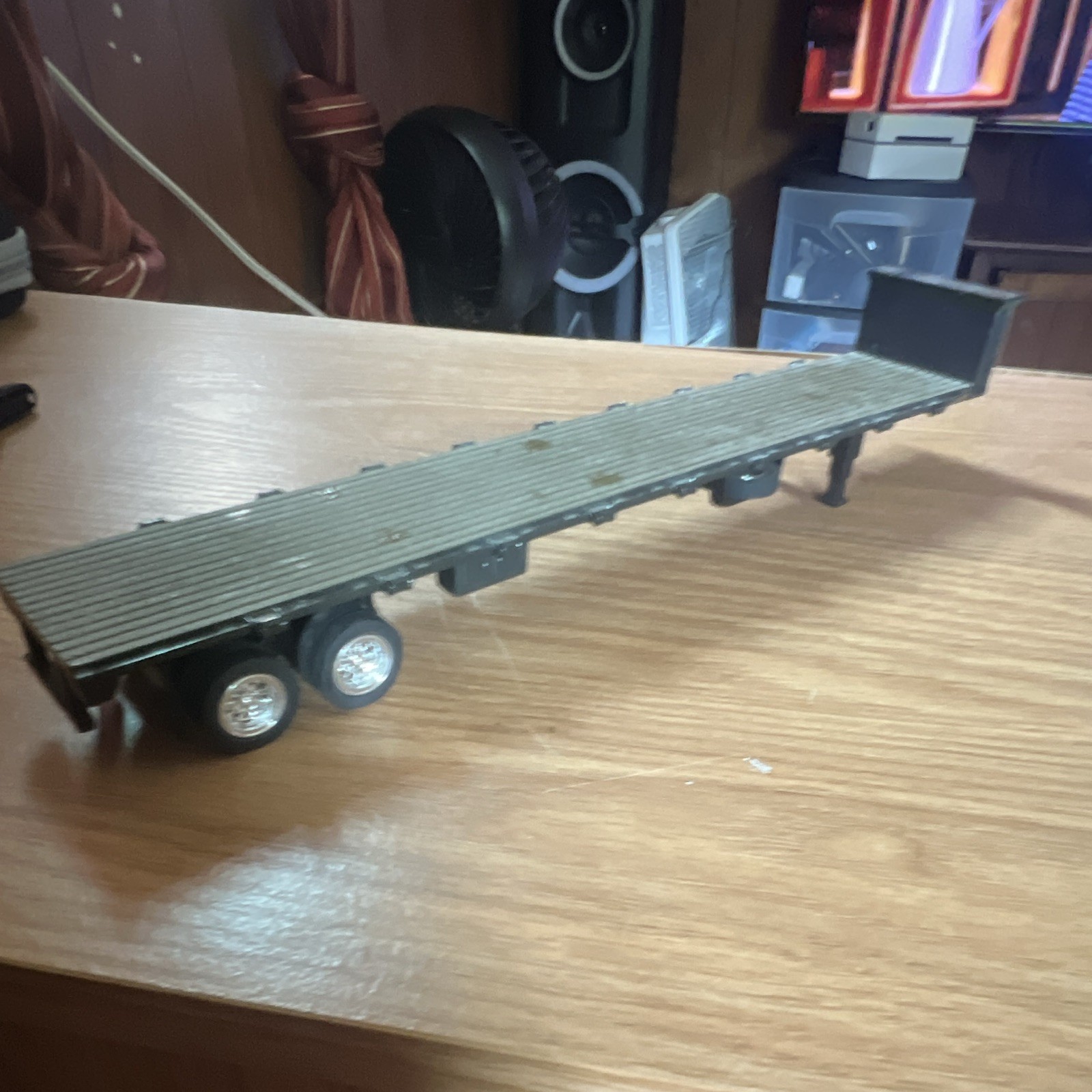 Bobcat ST15 1:50 Diecast Construction Lot w/ freight-liner Truck & Trailer