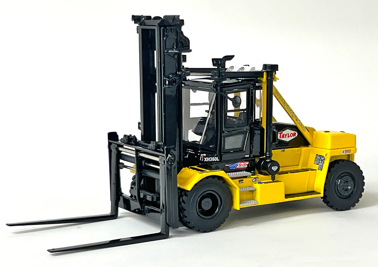 Weiss 033-313 Taylor XH-360L Forklift – Yellow High Detail 1/50 O Scale NEW MIB