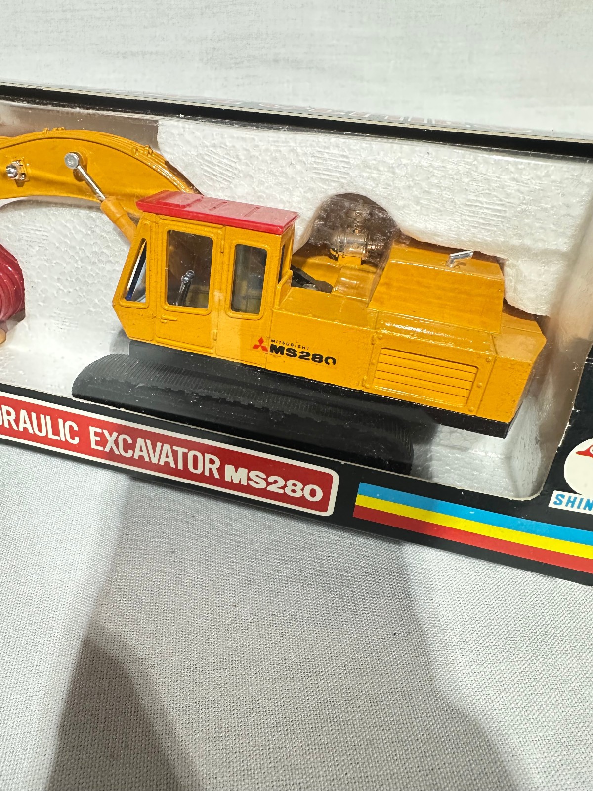 Mitsubishi MS280 Hydraulic Excavator Mini Power By Shinsei 1/48th Scale