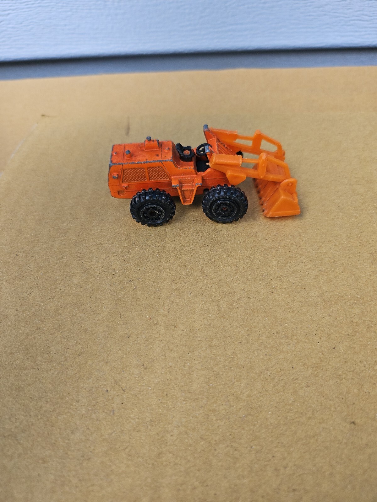 Zylmex Front Loader P308 Orange Made in Hong Kong Vintage Bin136