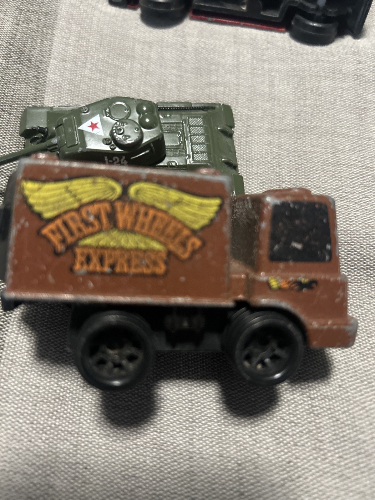 Vintage 1970s Toy Lot TONKA BULLDOZER Tootsie Toys Buddy L