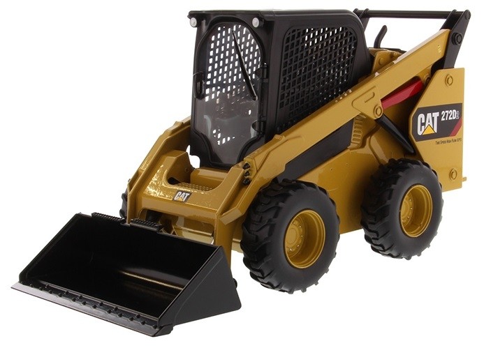 DIECAST MASTERS – CATERPILLAR 272 D2 Mini Wheel Loader with Accessory…