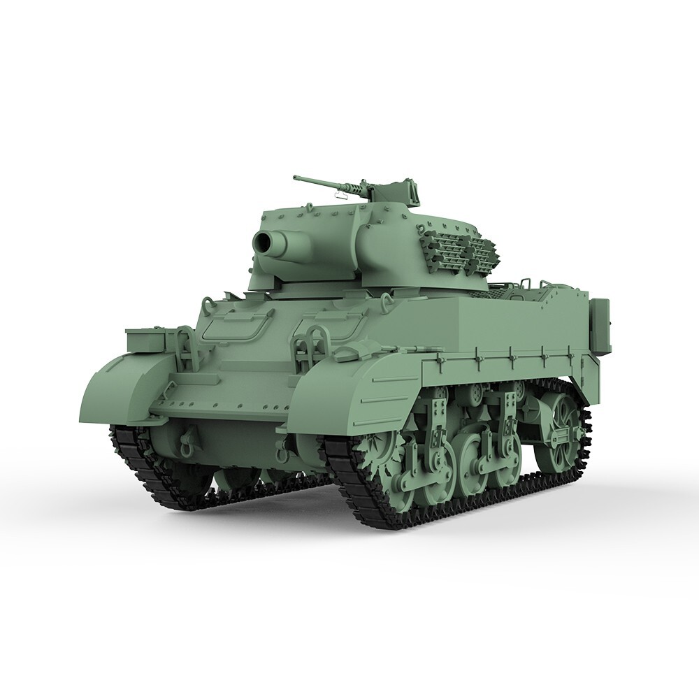 SSMODEL 760 V2.0 1/350 Model Kit US M8 Howitzer Carrier GAMES