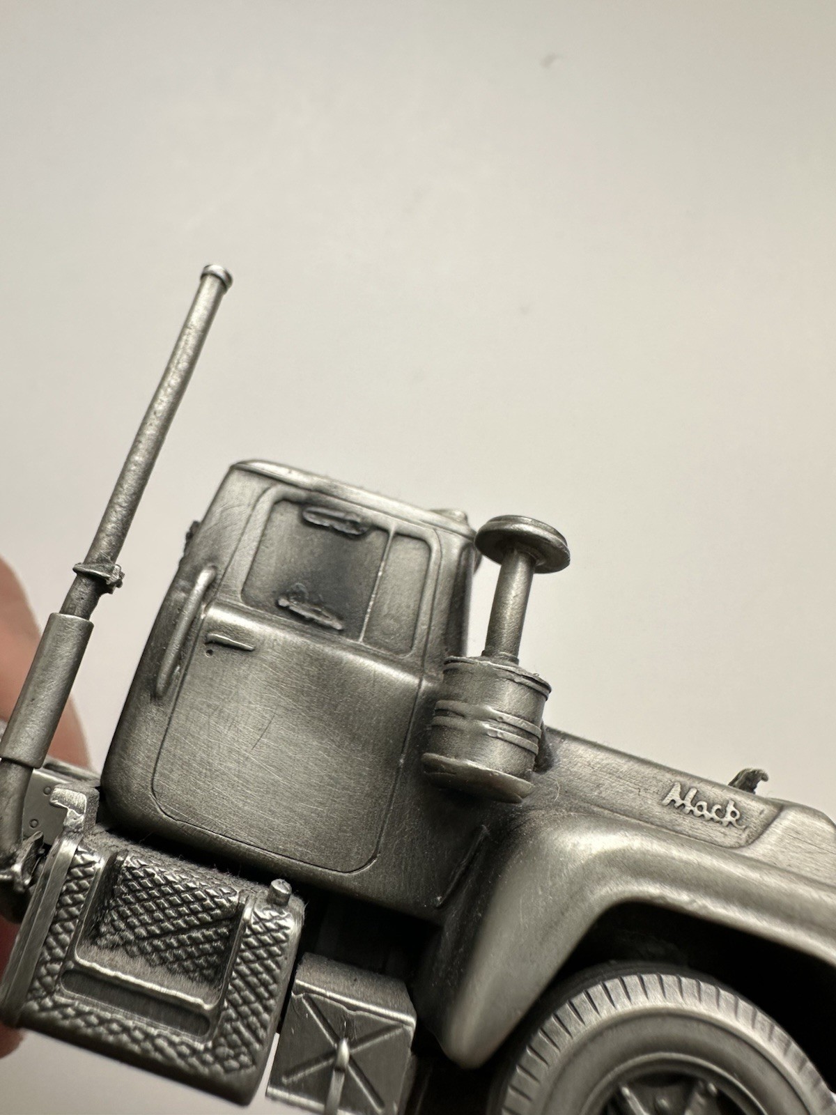 Mack Pewter R685ST Conventional Tractor Semi Cab Display – Preowned With Flaws