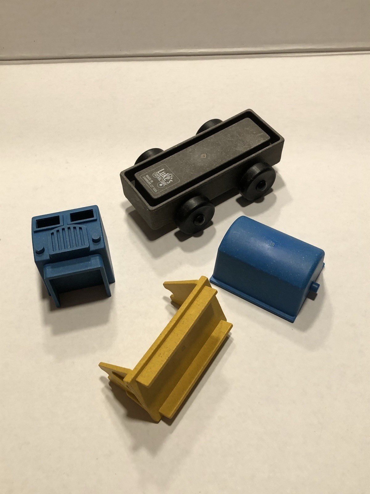 Recycled Plastics Toy Truck Tipper/Tilt/Dump Semi Lukes Toy Factory USA Made, CT