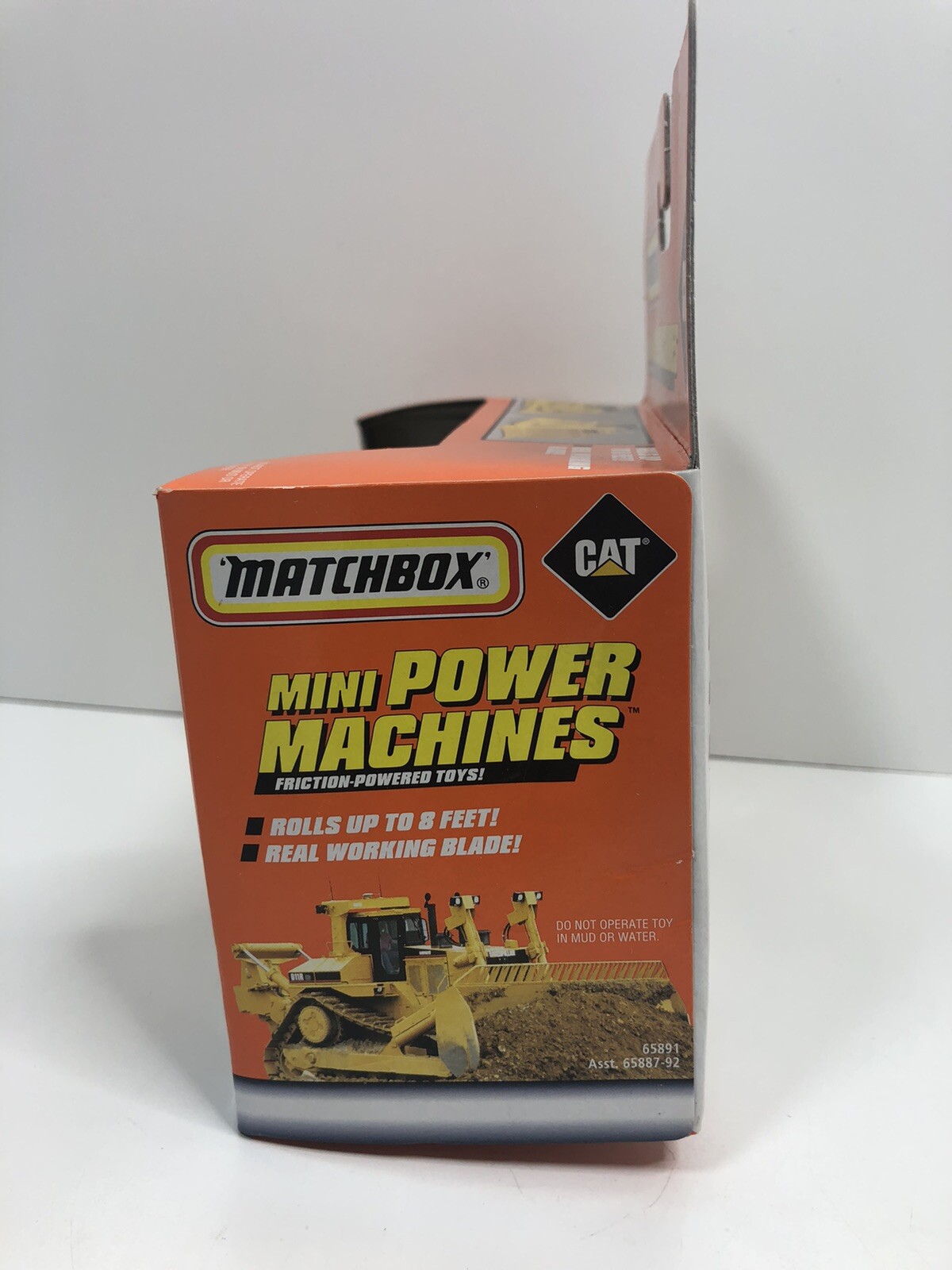 Matchbox Mini Power Machines CAT Dozer Friction Powered Toys 1998 New