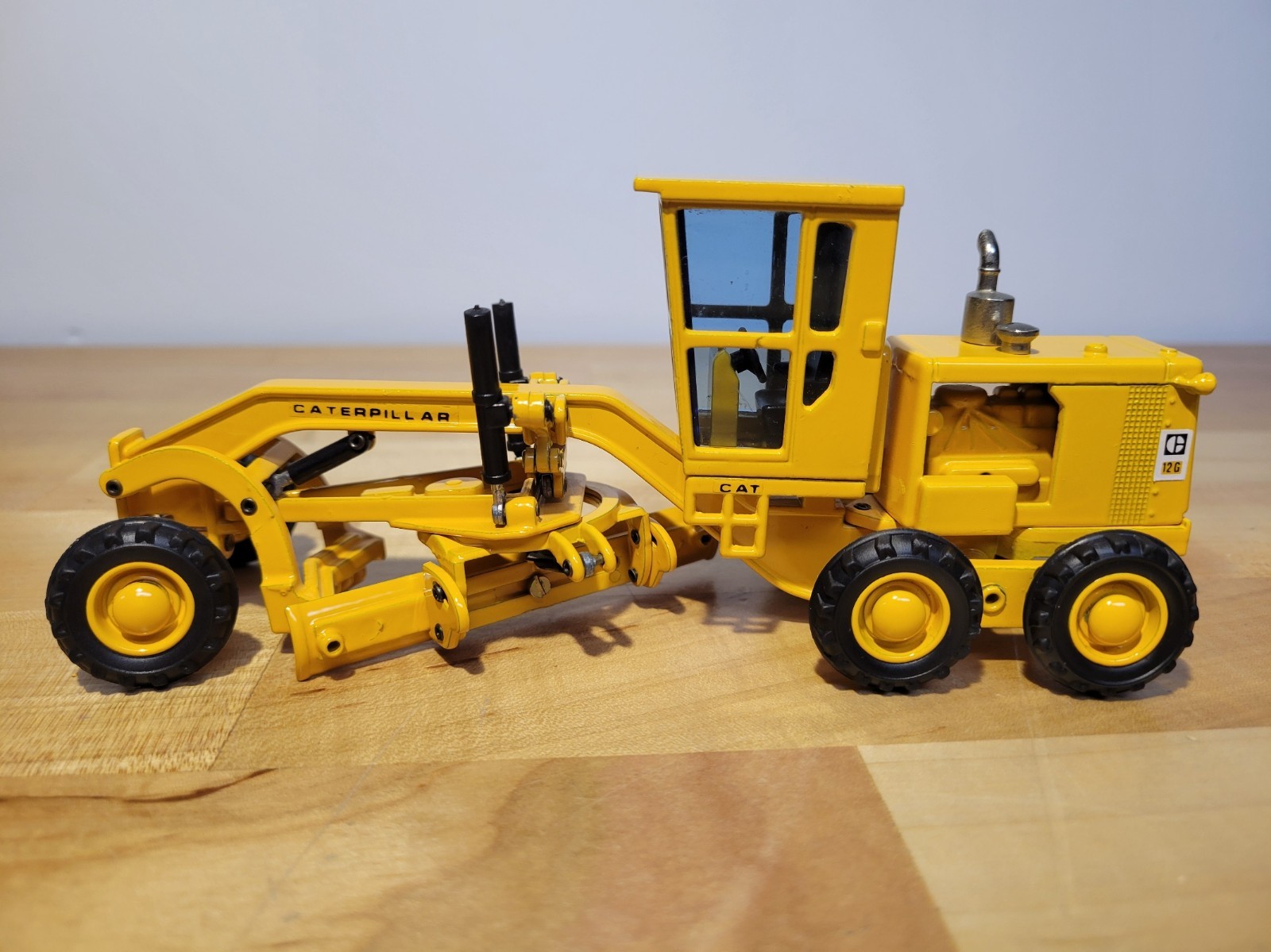 Joal 217 Caterpillar 12G Motor Grader Diecast 1:50 Scale Made In Spain Vintage