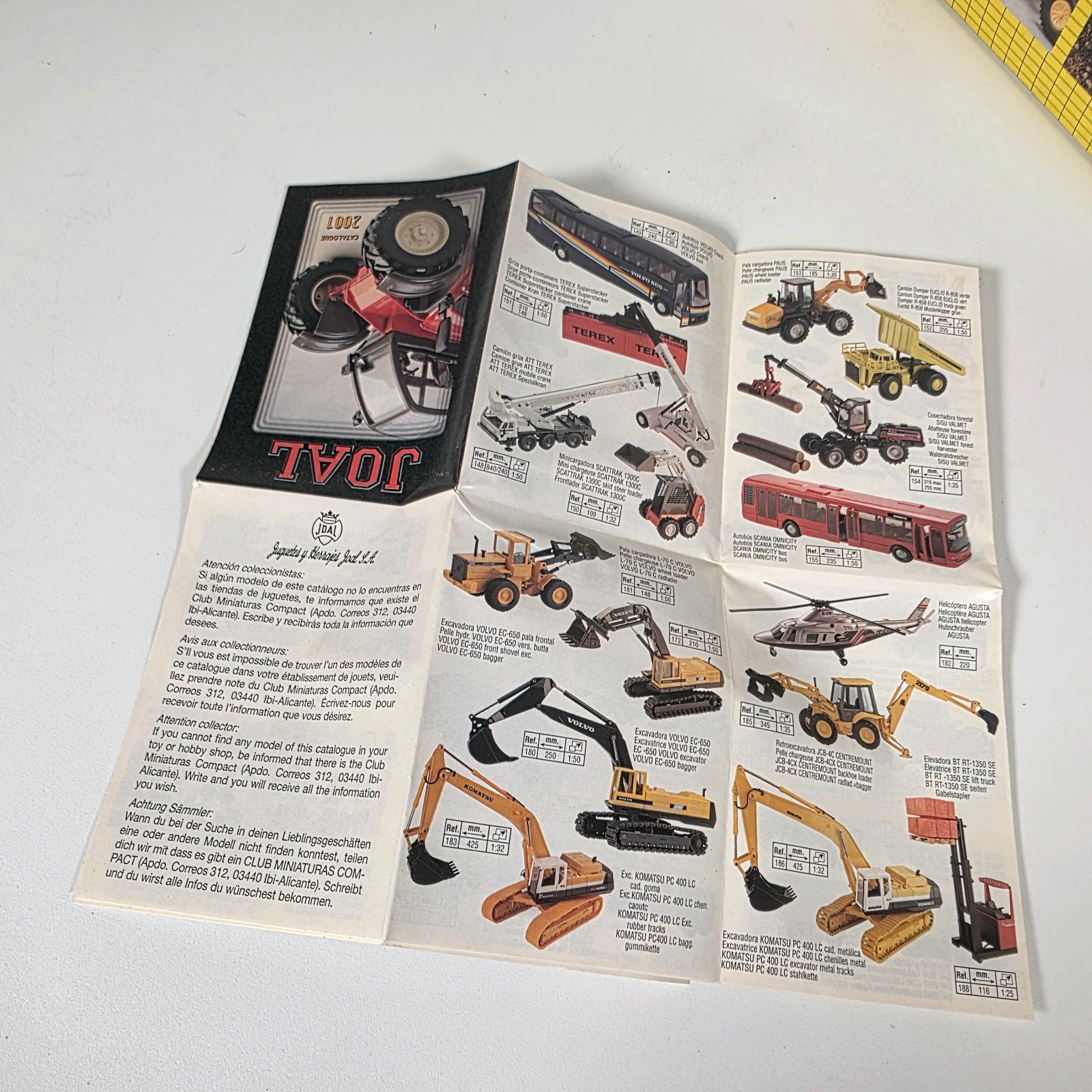 Joal Compact • Euclid R85 B Dumper Truck • Ref. 152 • Diecast 1:50 Scale
