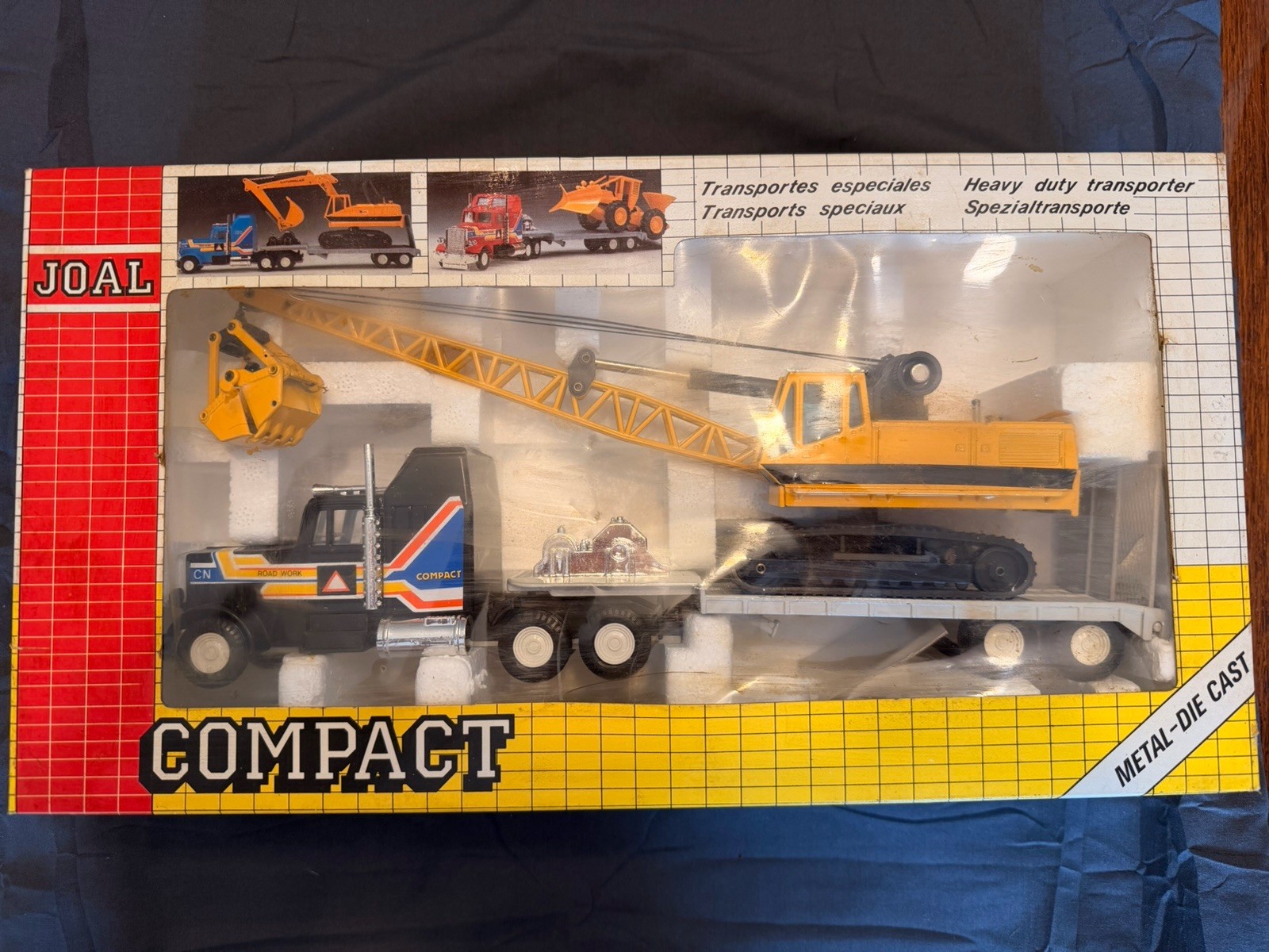 Joal Compact Diecast Heavy Duty Transporter w/ Original Box