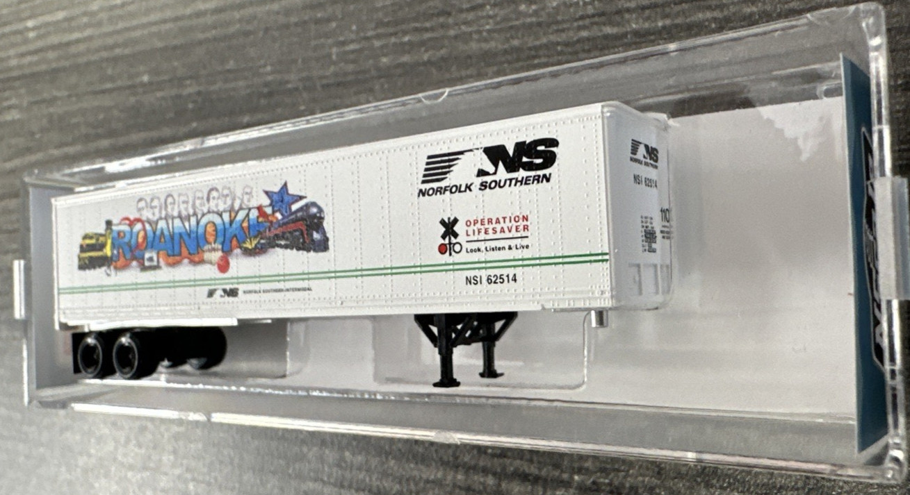 Micro-Trains N Scale 2014 Roanoke Cityscape Trailer – Norfolk Southern NIB!