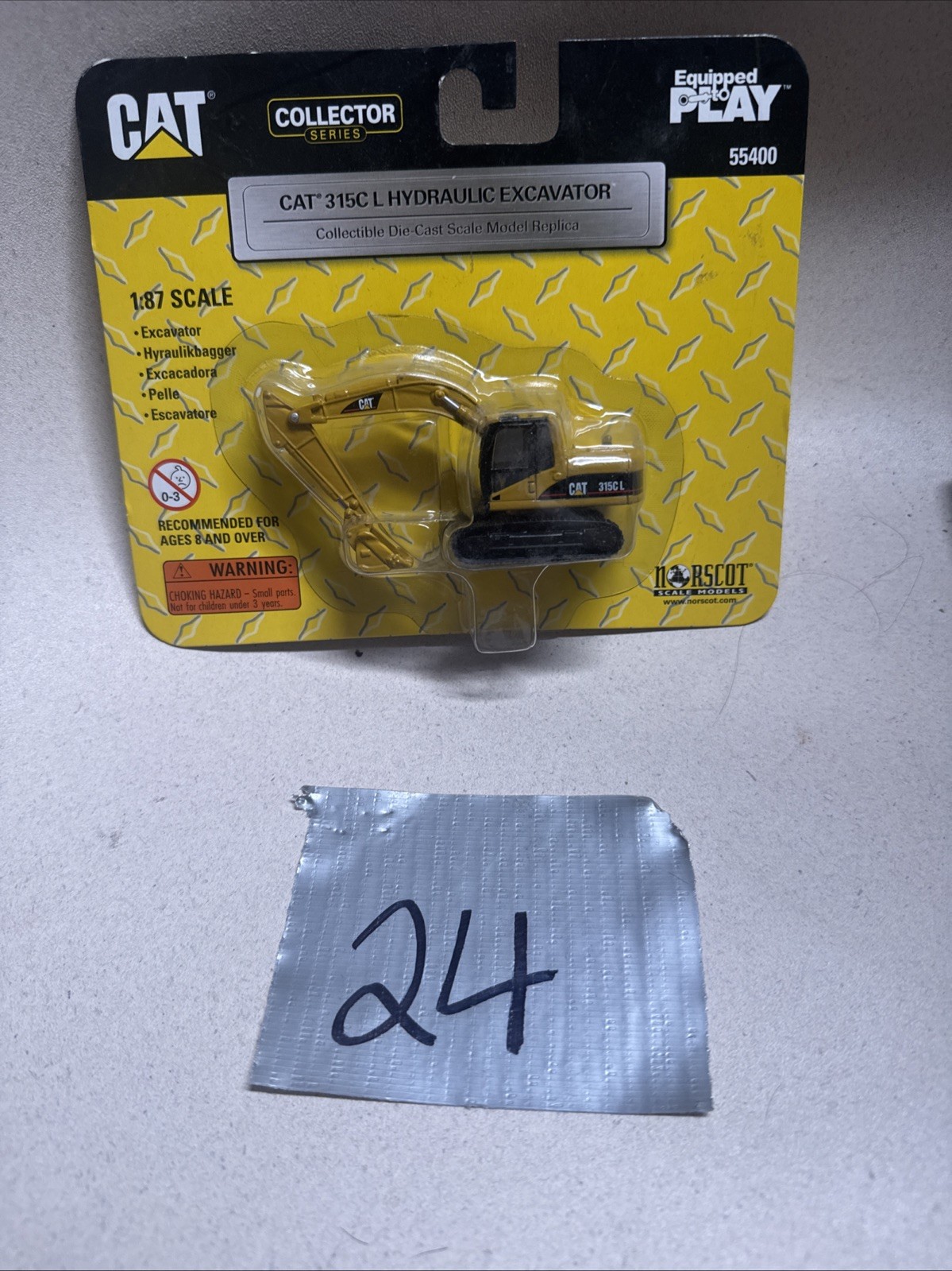 Norscot Scale Models CAT Die-Cast #55400 315C L Hydraulic Excavator NIB