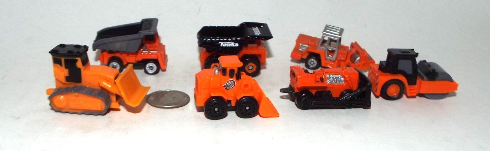 Lot CO-4 of 7 Very Small Miscellaneous Construction Vehicles In Orange