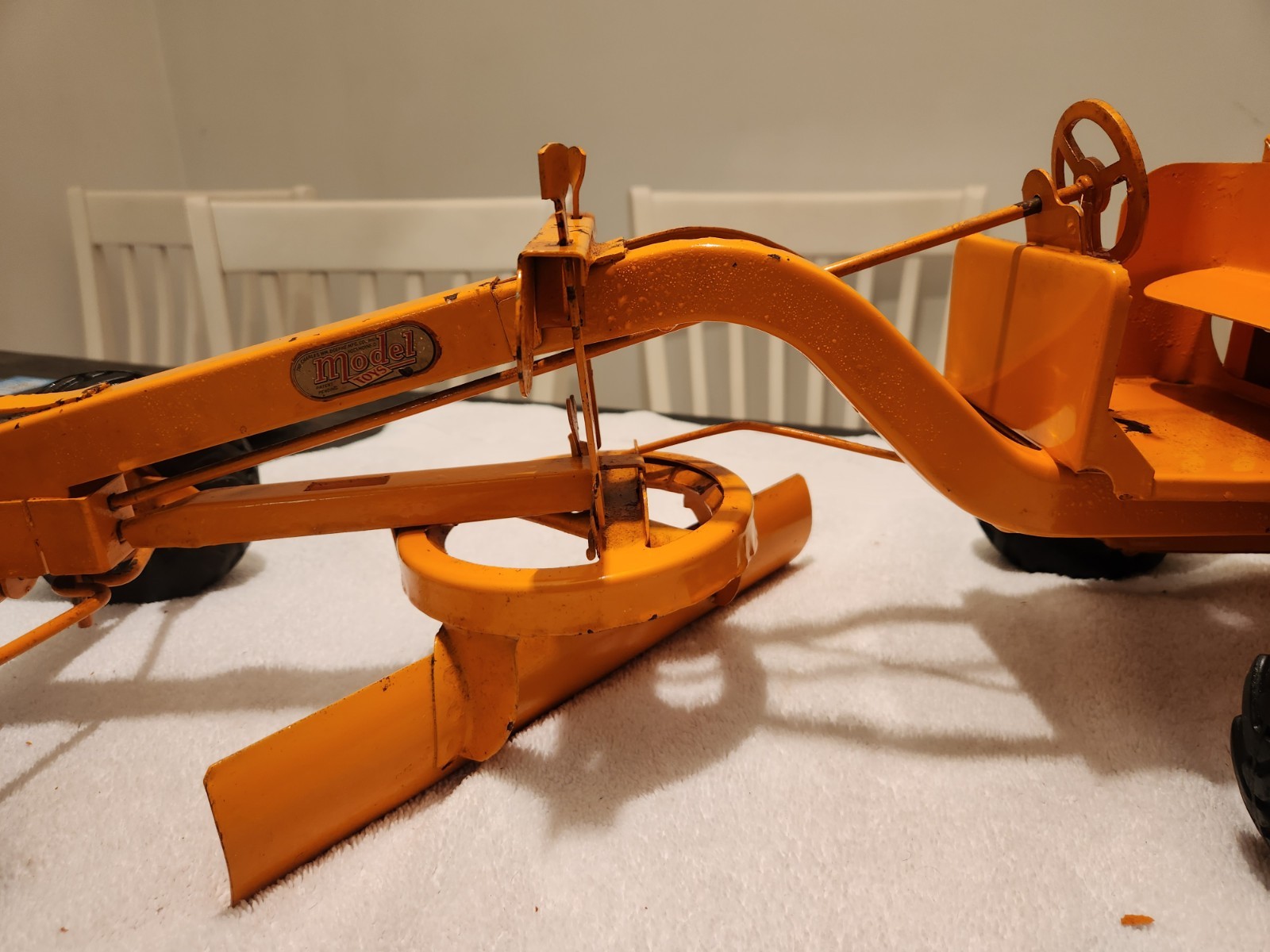 Vintage Adams Motor Grader 1950&rsquo;s Doepke Model Toy USA
