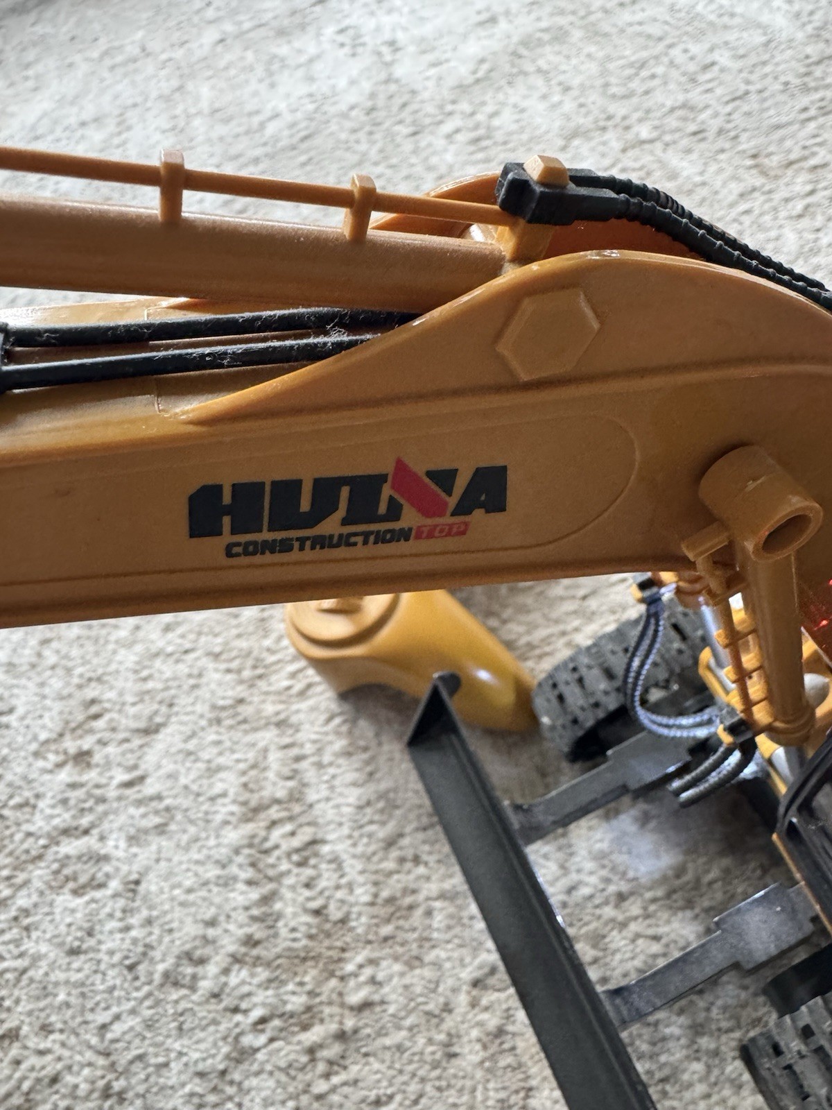 Hulna RC Excavator With Control Tested WORKS *No Battery Charger*