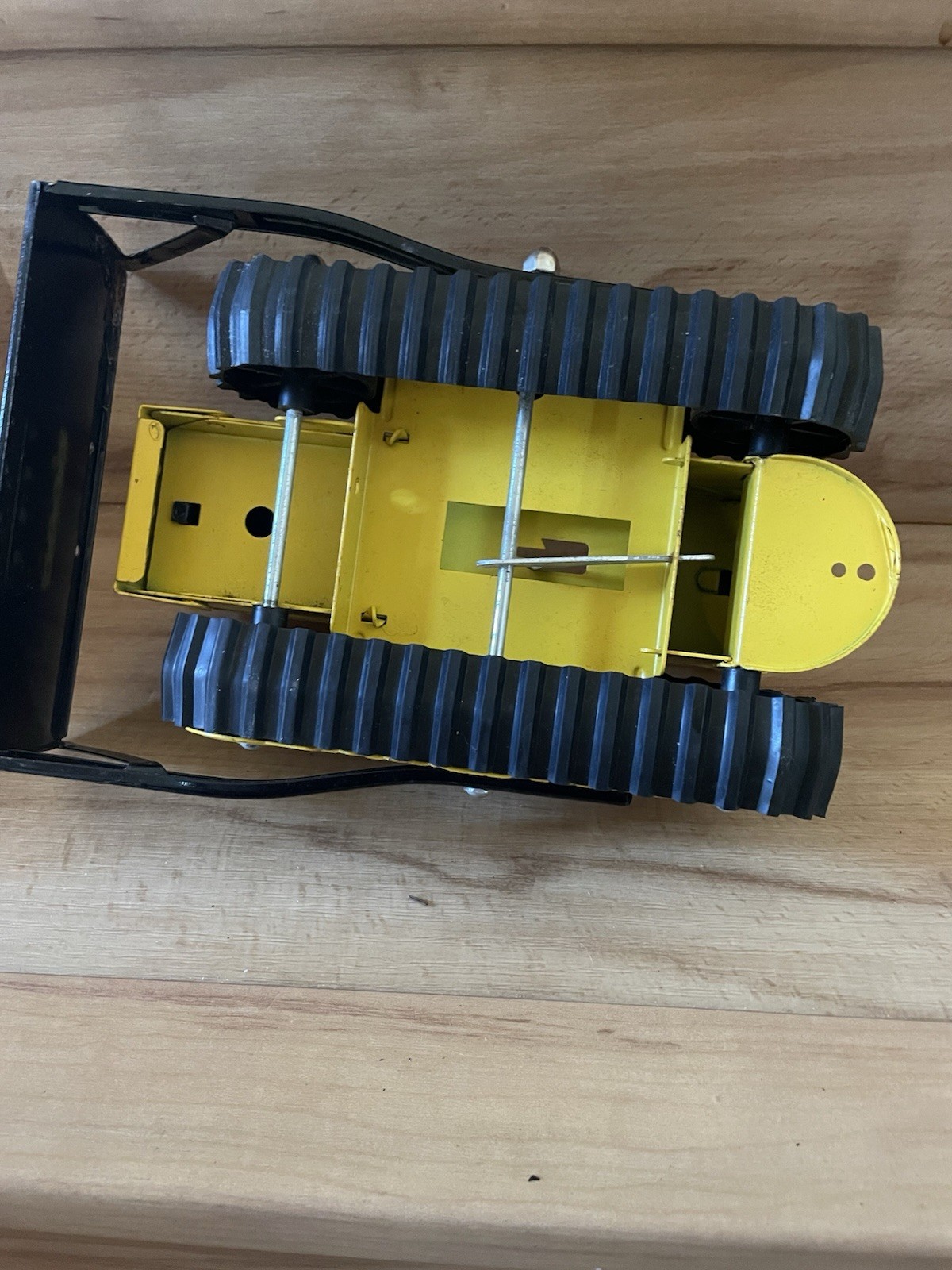 1960&rsquo;s Vintage TONKA TOY Pressed Steel BULL DOZER Bulldozer Construction Rare