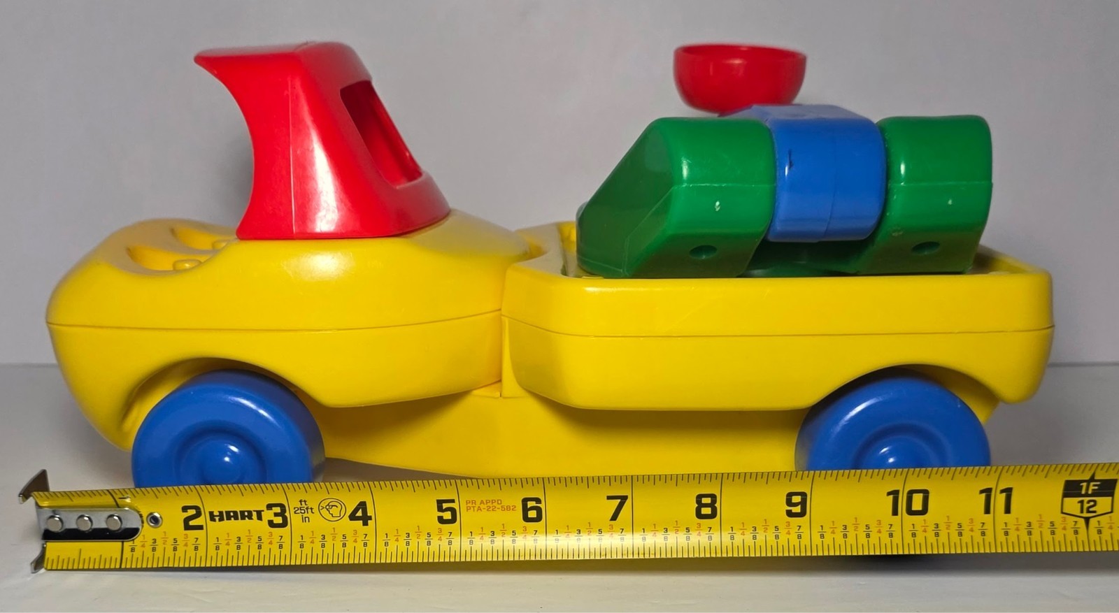 Vintage 1985 Little Tikes Red Yellow Green Blue Up &lsquo;N Down Cherry Picker