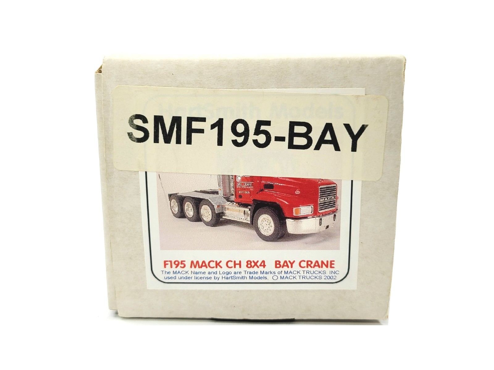 Mack CH 8×4 Day Cab Truck – Bay Crane – ASAM Smith 1:48 Scale Model #SMF195-BAY