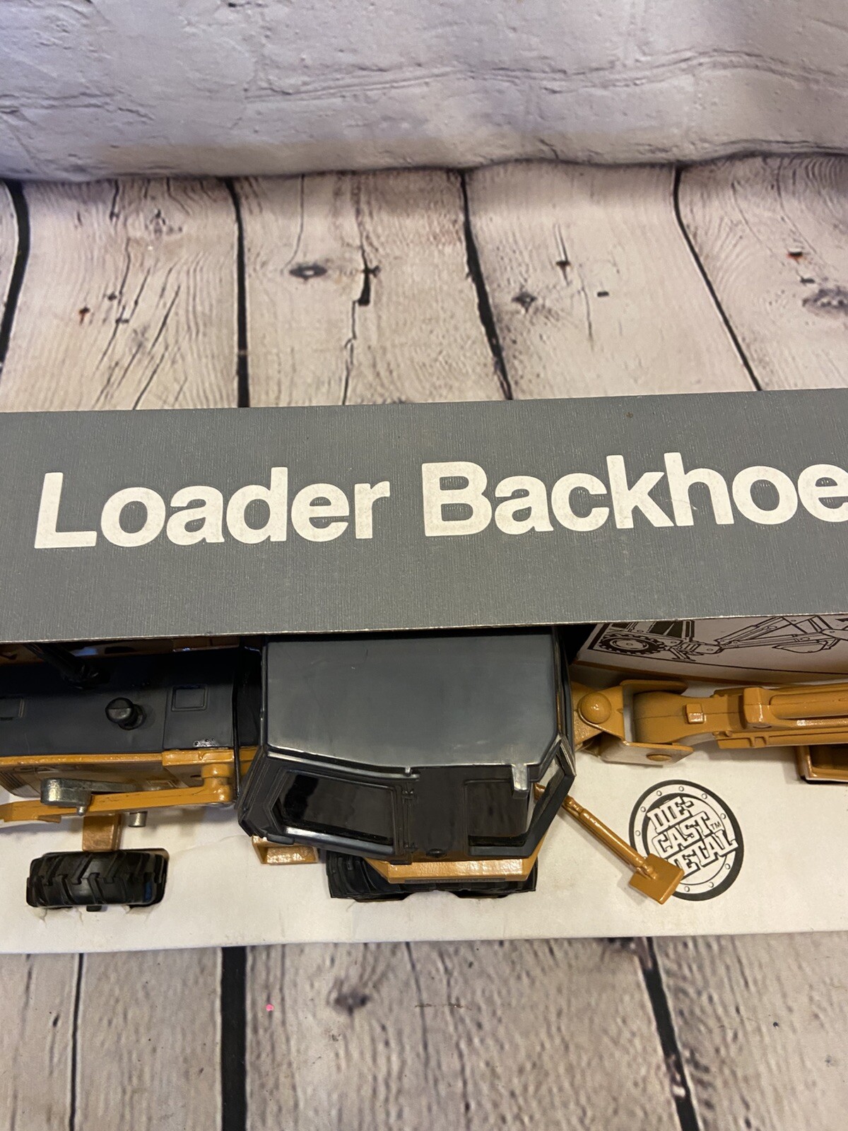Vintage Ertl Case Loader Backhoe In Original Box 1995 Mexico