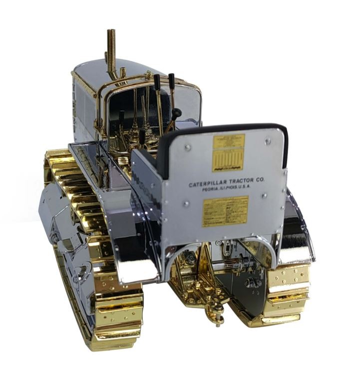 DIECAST MASTERS – Gold Color Construction Machine – CATERPILLAR D8 – 1/16 -…