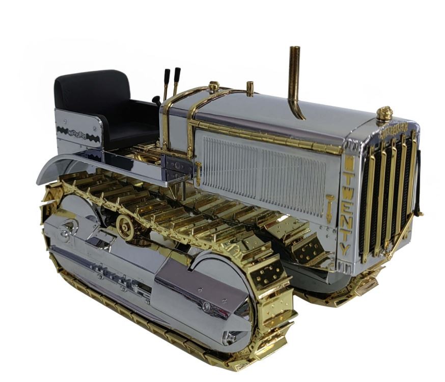 DIECAST MASTERS – Gold Color Construction Machine – CATERPILLAR D8 – 1/16 -…