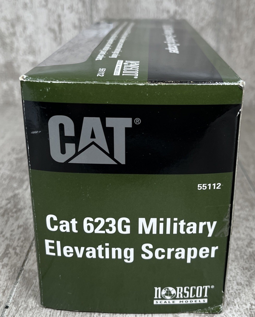 1/50 Norscot CAT 623G Military Elevating Scraper Construction DieCast