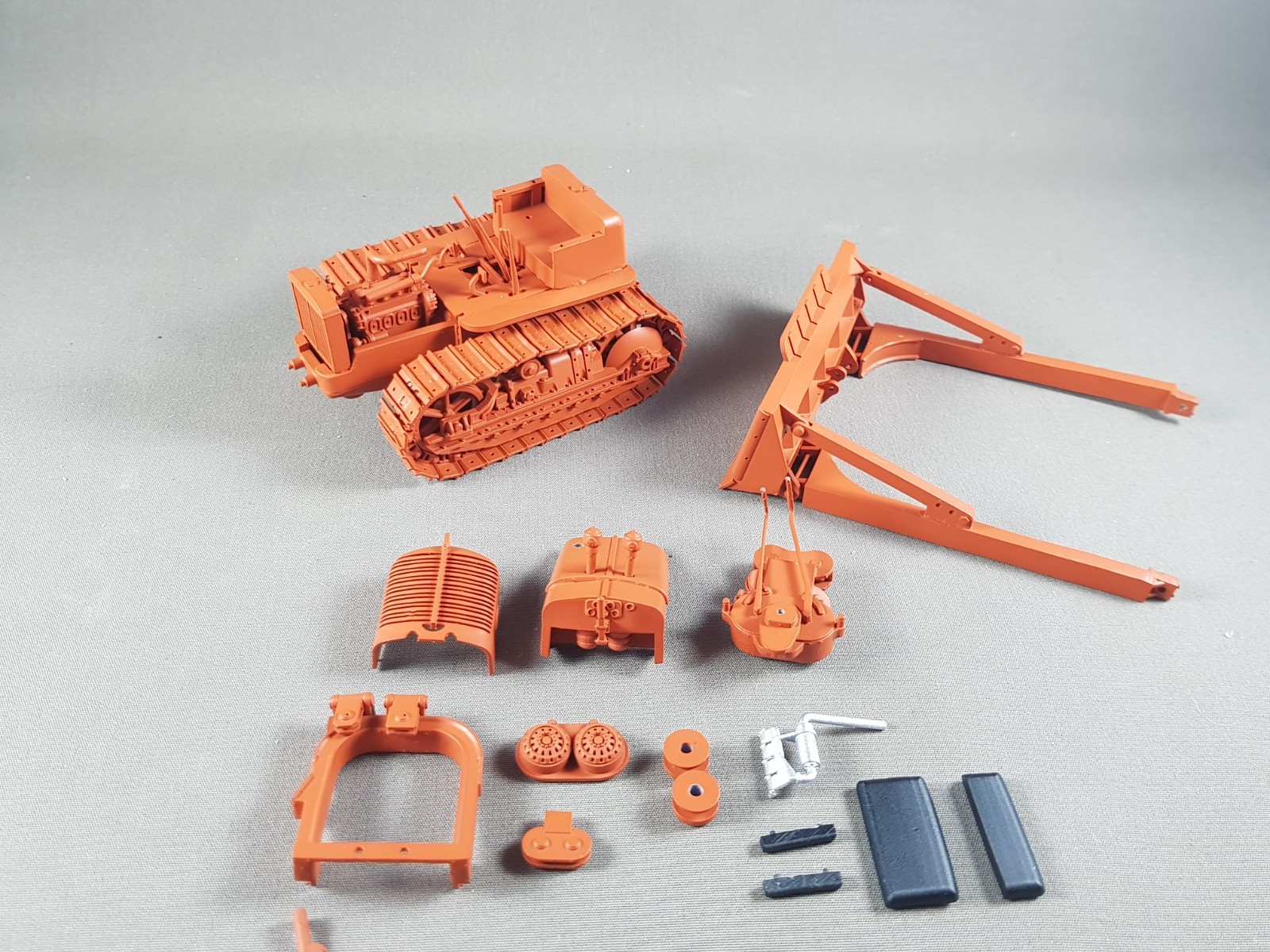 1/50 Allis Chalmers HD-10 Dozer S-Blade & Gar Wood–Style Cable System